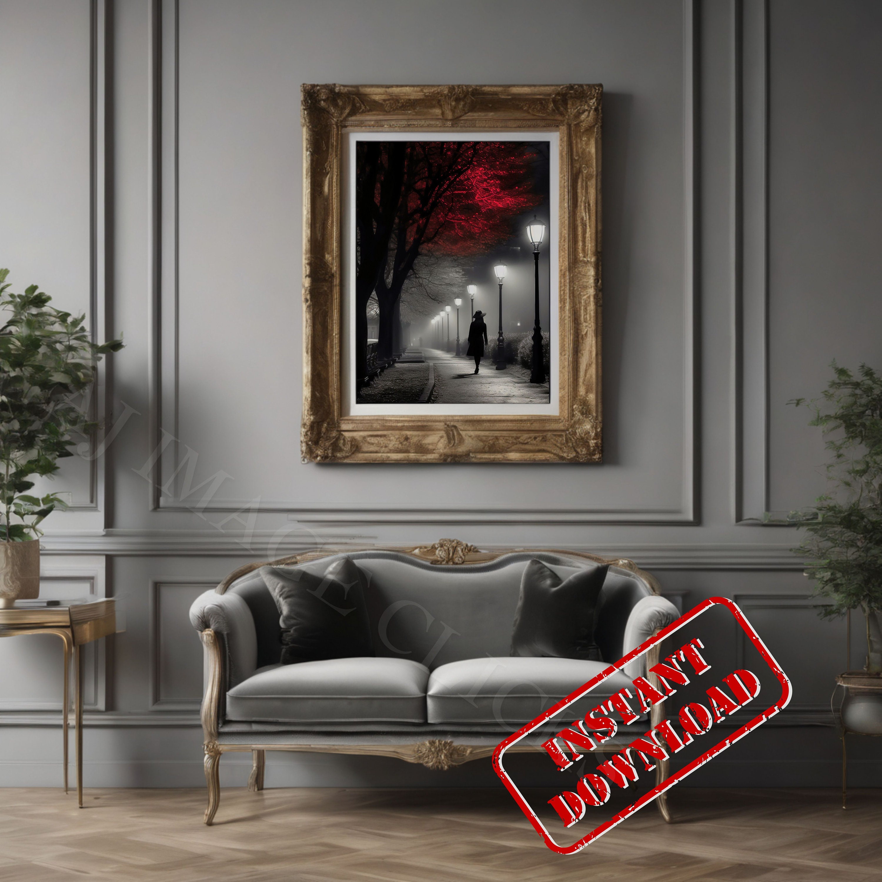 Digital Art Wall, Art Home Décor, Print Poster Download, Landscape ...