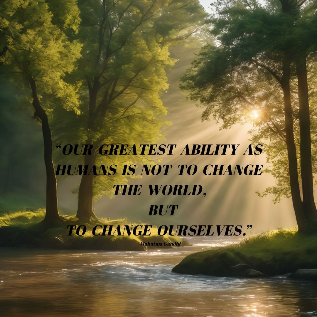 Inspirational Quote Wall Art Digital Poster Print Picture Motivation ...
