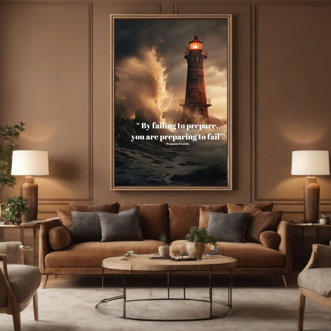 Inspirational Quote Wall Art Poster Print Picture Motivation Décor