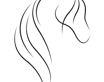 Horse SVG - Can Be Used on Any Surface