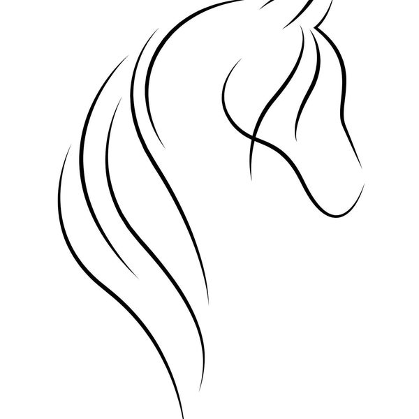 Horse SVG - Can Be Used on Any Surface