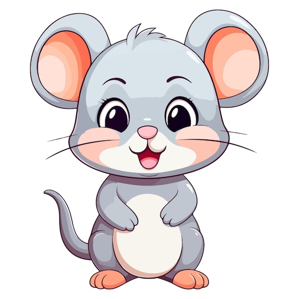 Cute Mouse SVGs - Can Be Used on Any Surface