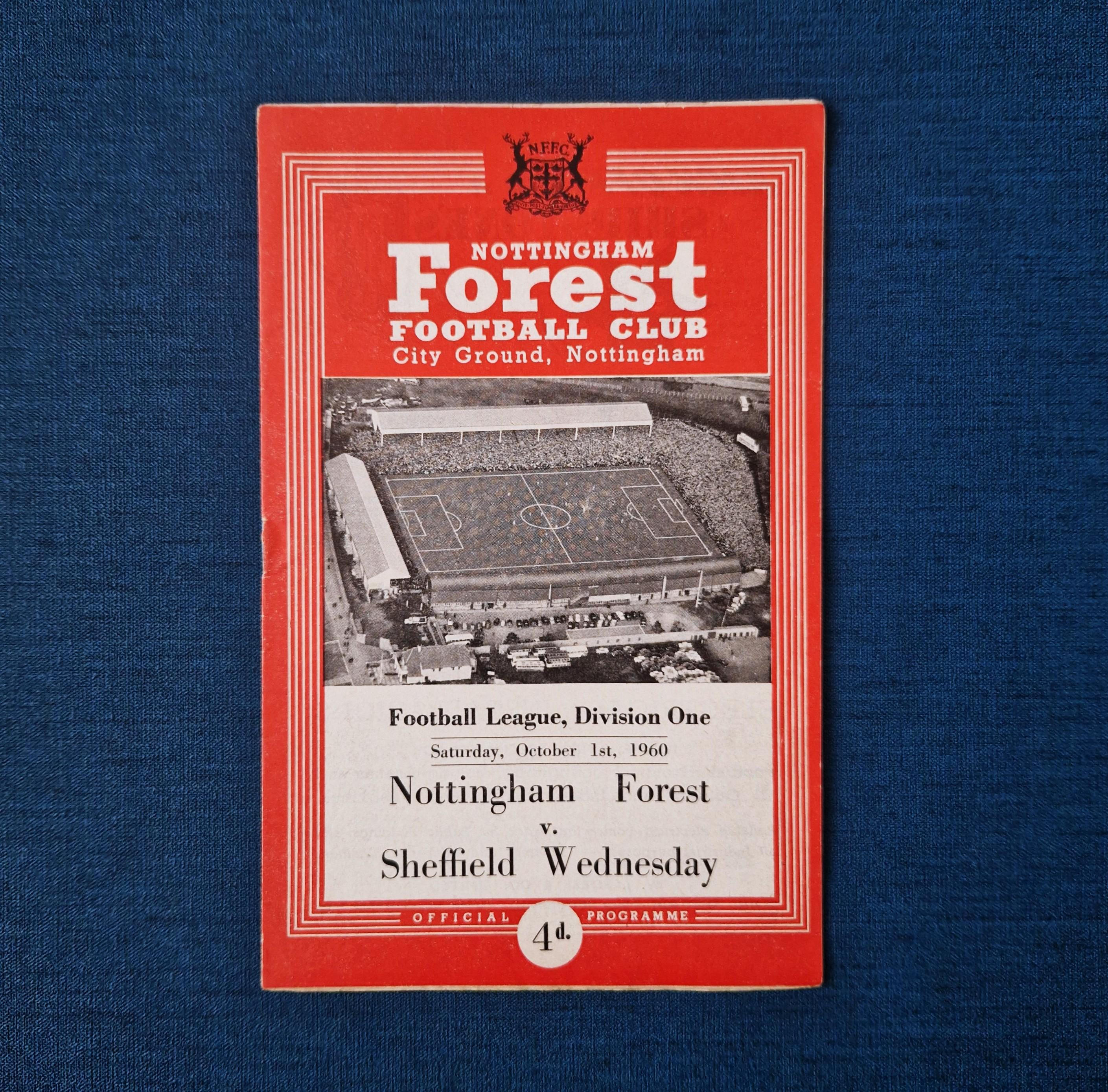 Nottingham Forest 1960-1970s - Sudadera Con Capucha De Fútbol Retro Con Logotipo Bordado, Talla M