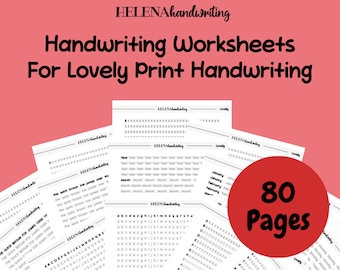 Mooie werkbladen voor handschriftoefeningen met traceerbare letters