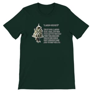 Baba Yaga GPT - Camiseta Premium Unissex com Gola Redonda | Bella + Canvas 3001 imagem 7