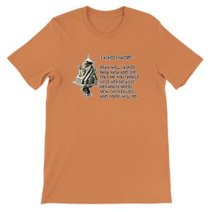 Baba Yaga GPT - Camiseta Premium Unissex com Gola Redonda | Bella + Canvas 3001 imagem 4