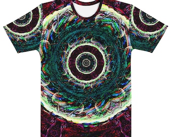 Abstracto Mk I - Sudadera de algodón con estampado integral.