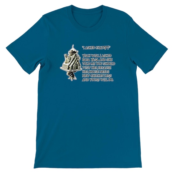 Baba Yaga GPT - Premium Unisex Crewneck T-shirt | Bella + Canvas 3001