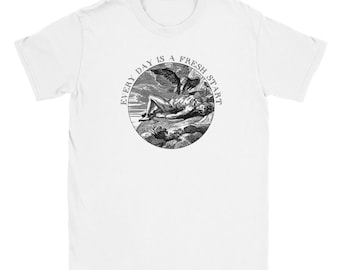 Fresh Prometheus Fancy Lettering - Classic Unisex Crewneck T-shirt | Gildan® 64000