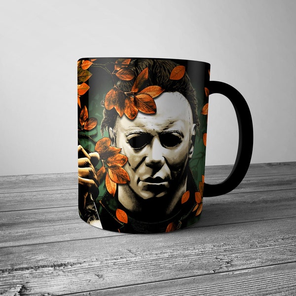 11oz Mug, Halloween, Michael Myers Design