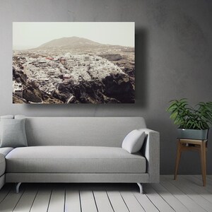 Digital photography printable Santorini island