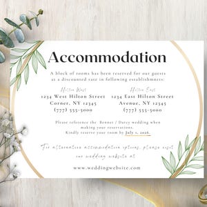 Modelo de acomodação verde e dourado, edição Canva, convite de casamento para impressão, download instantâneo, edição personalizada, verde, dourado, anel