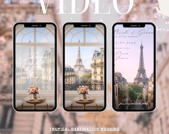 Save The Date Video- Paris Edition