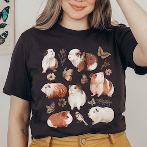 Guinea Pig Shirt, Guinea Pig Lover, Guinea Pig Gifts, Watercolor Guinea Pig Shirts