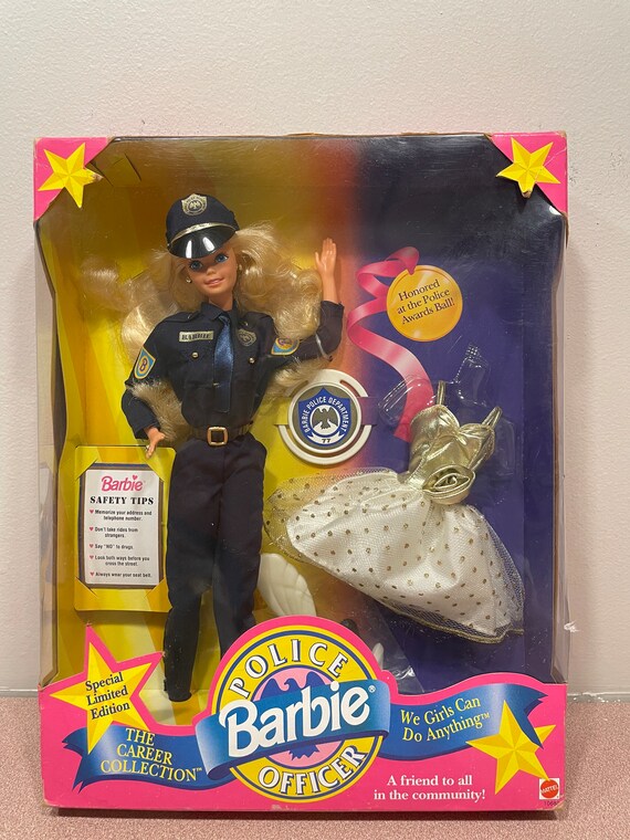 Police Officer Barbie Etsy Canada