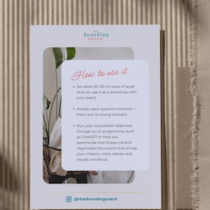 Brand Discovery Workbook