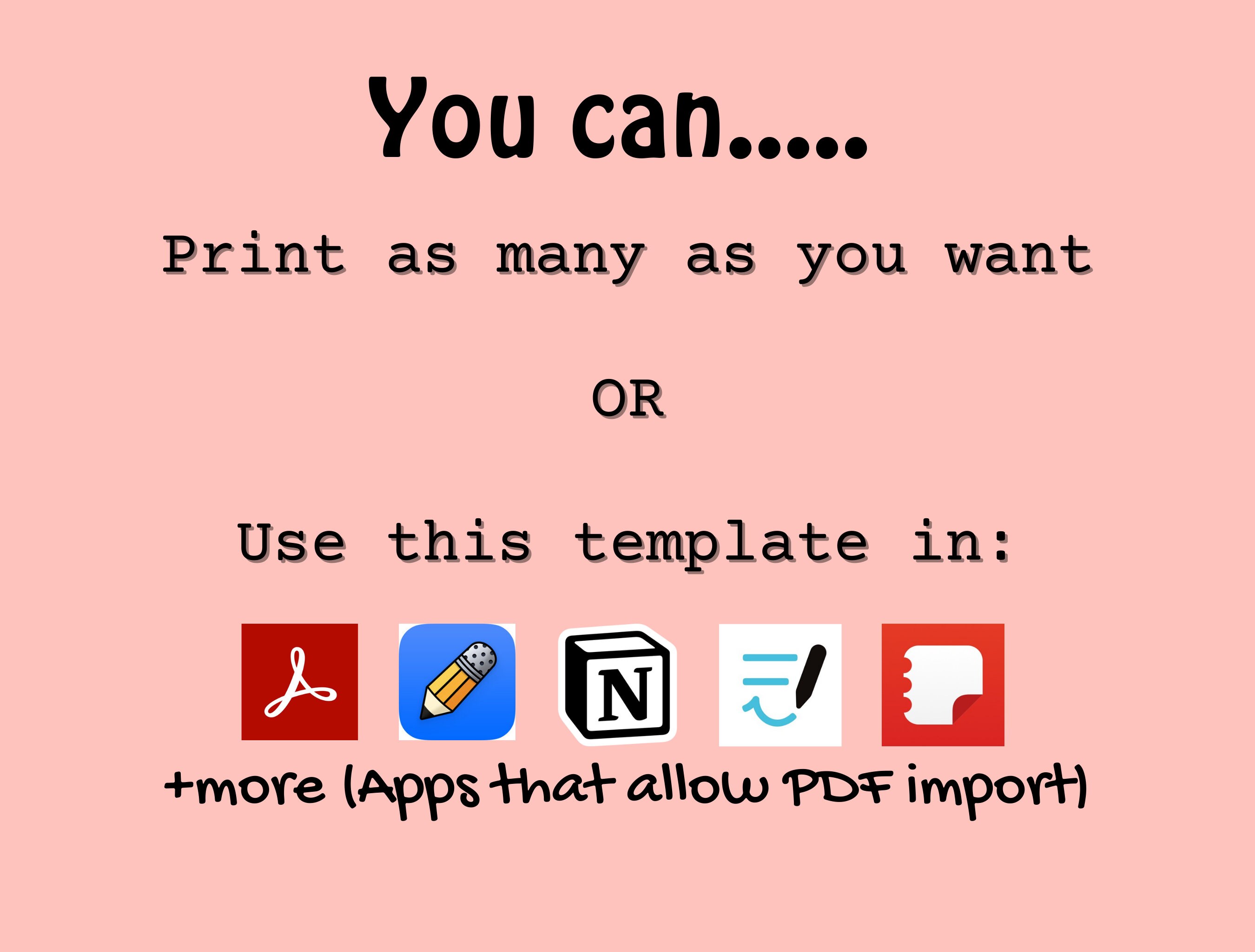 Printable 8mm Coloured Ruled Lined Paper Pack PDF Template, A4 A5 US ...