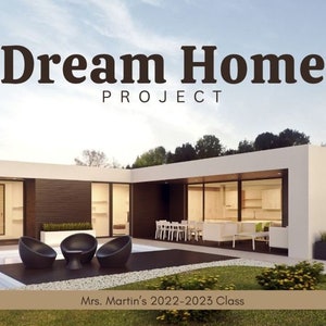 Dream Home Design Project Gifted and Talented ELA Mathematics Architecture Interior Design