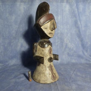 Statue AMBETE Gabon AFRICANTIC First Arts Black Africa African tribal art ancient first vintage primitive statuette African sculpture