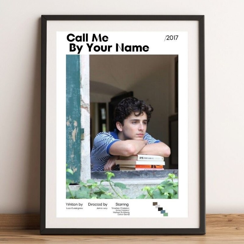 Call Me by Your Name Poster - Etsy