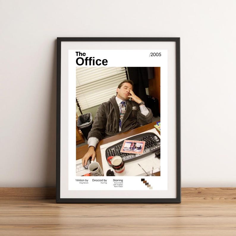 THE OFFICE Movie Poster, the Office Poster Printed, Tv Series Posters ...