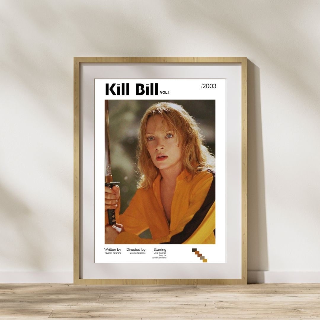 KILL BILL Movie Poster Kill Bill
