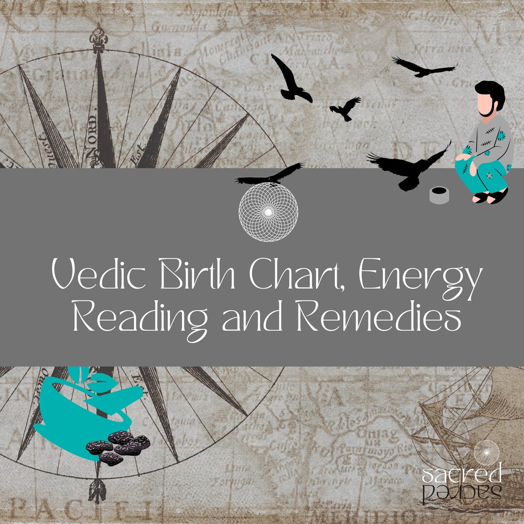 Vedic Astrology Birth Chart Reading Energetic Reading and Ritual to