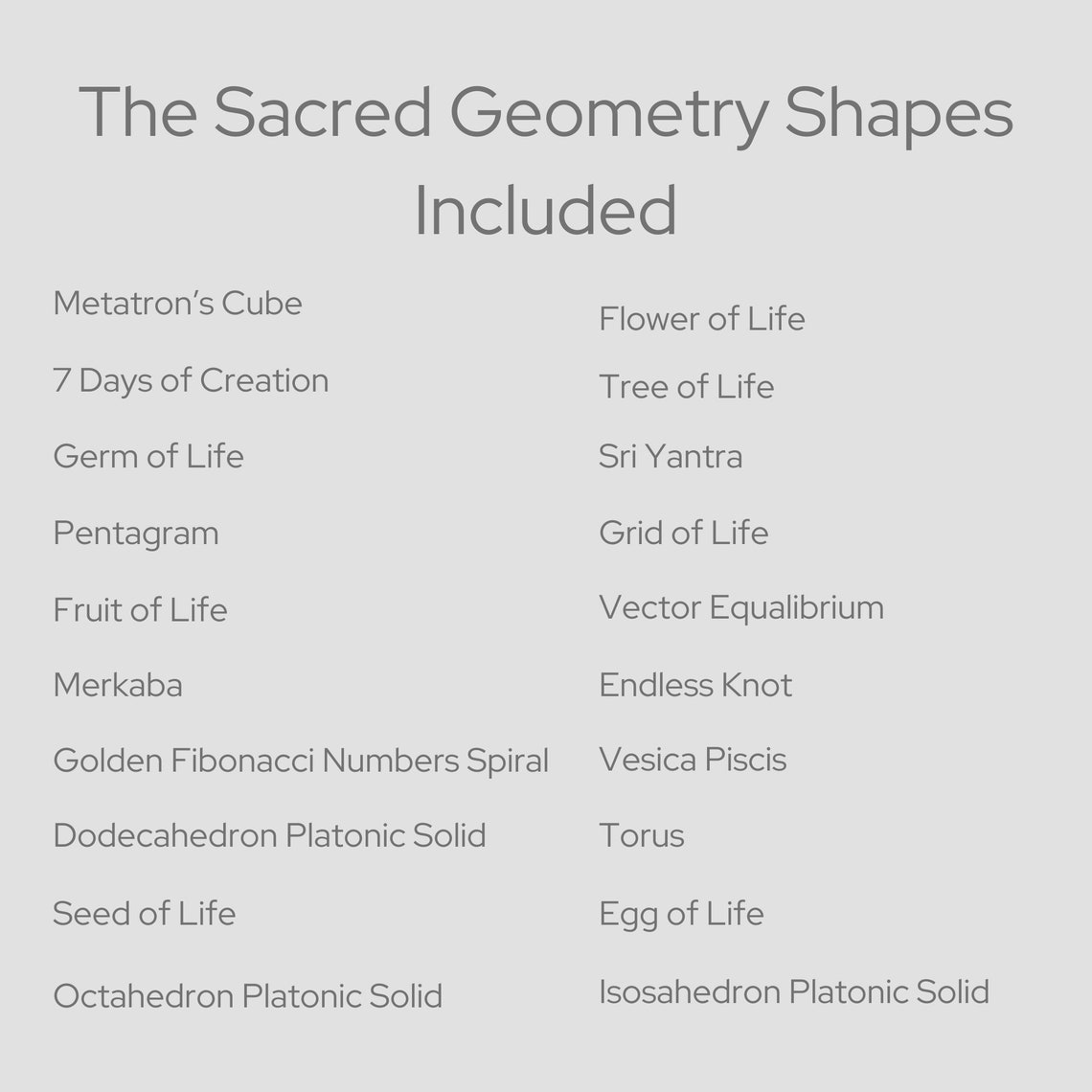 20 Sacred Geometry Printable Crystal Grid Templates | Gold , Astrology ...