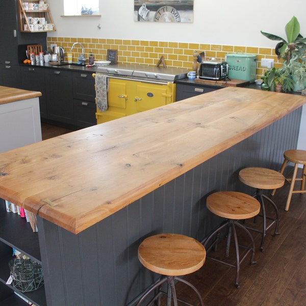 Scottish Oak island worktops and tables