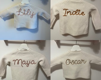 Personalised Knitted Cardigans