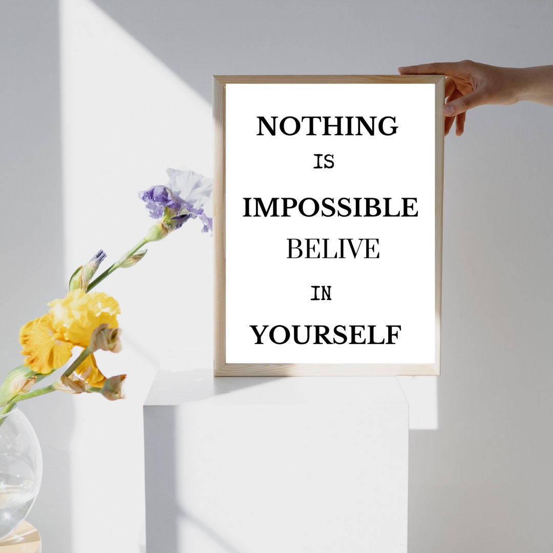 Positive Wall Art Dressing Room Prints Happiness Quote Etsy