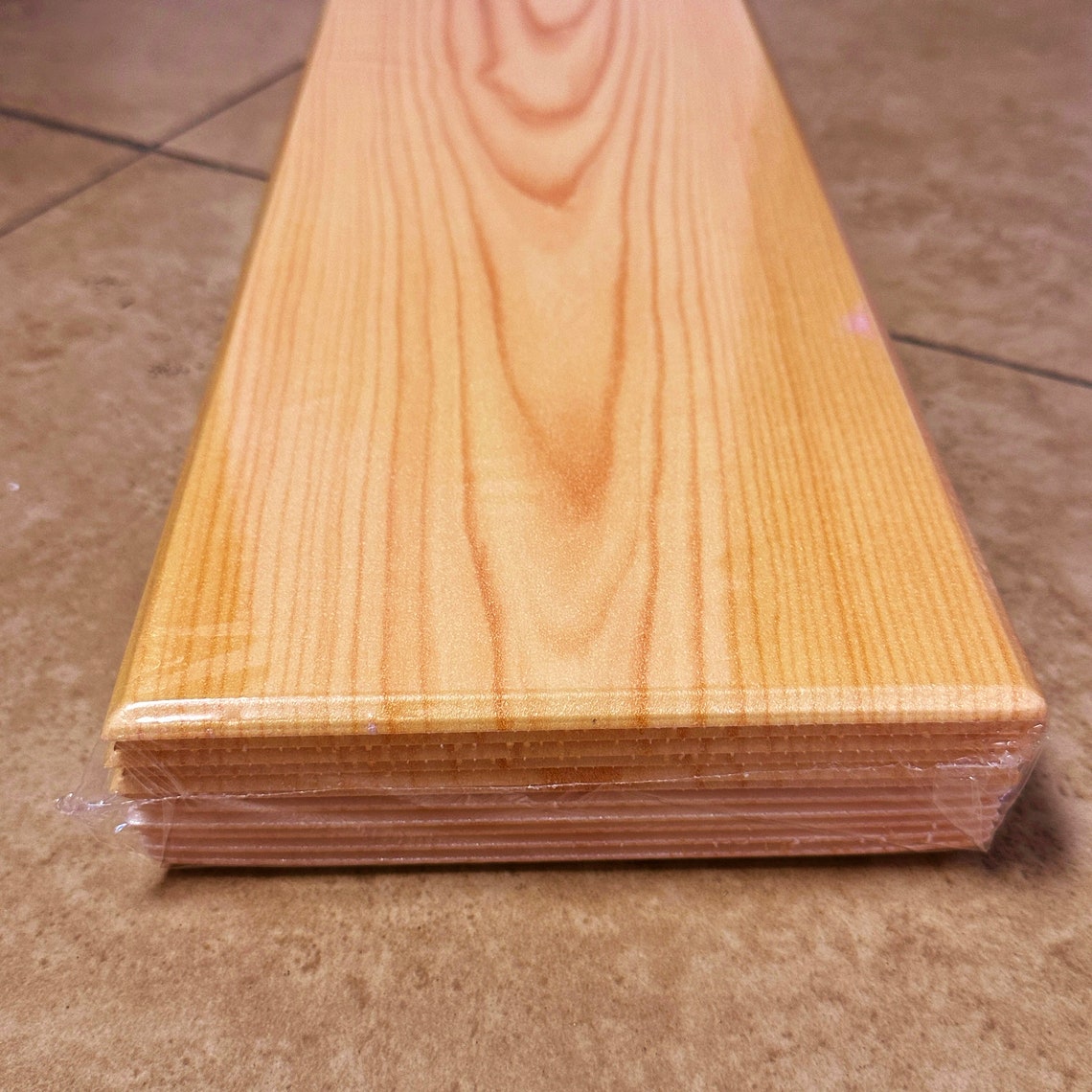 Ceiling Planks Panels, Styrofoam, Glue Up, 39.3 X 6.5, DIY Pine Wood