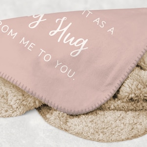 Healing Hug Blanket Gift, Soft Comfort Throw for Cancer, Surgery, or Recovery Gift