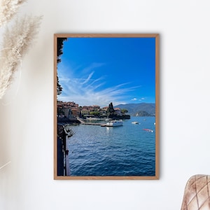 Lake Como Print, Lake Como Italy Photograph Print, Lake Como Digital Print, Italy print