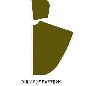 Hoodie Poncho Sewing Pattern: Cap Cardigan Design (PDF Pattern) - Etsy
