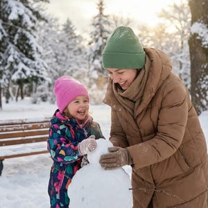 Easy one size Fleece Beanie PDF Sewing Pattern (Pattern Only)