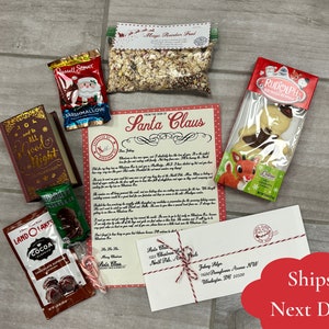 2024 Christmas Eve Box for Kids from Santa, Filled Christmas Eve Box, Special Delivery Santa Package, Santa Box, Personalized Gifts for Kids