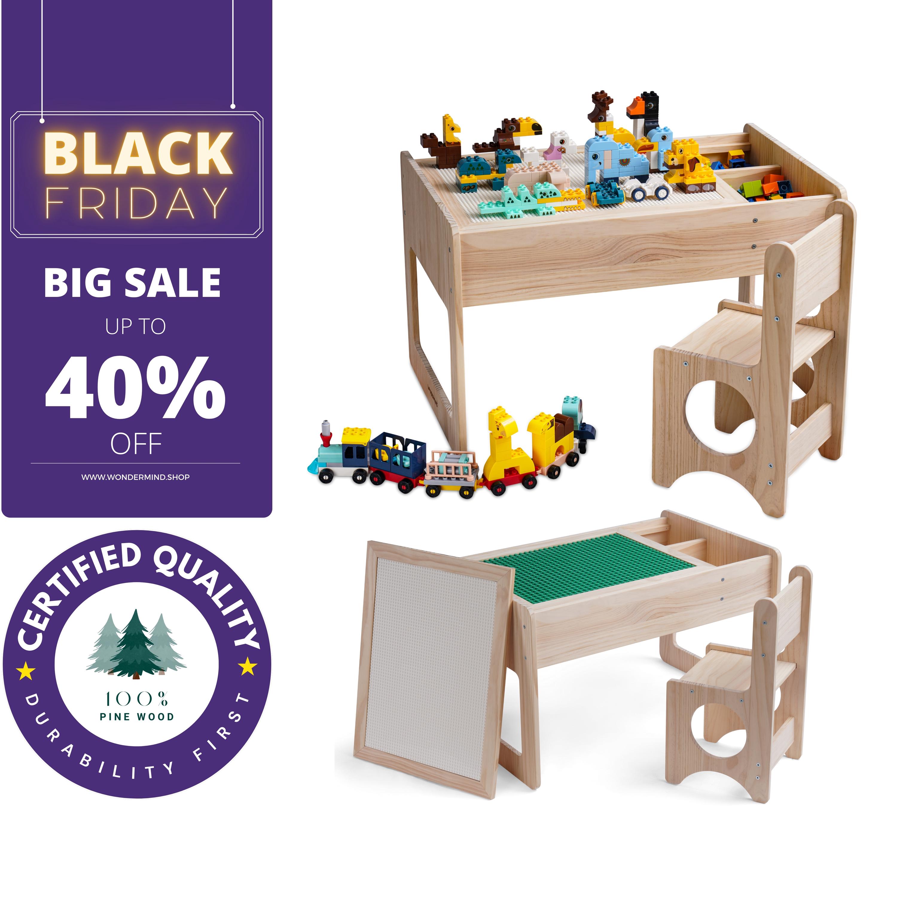 Kids Activity Table With Storage UK