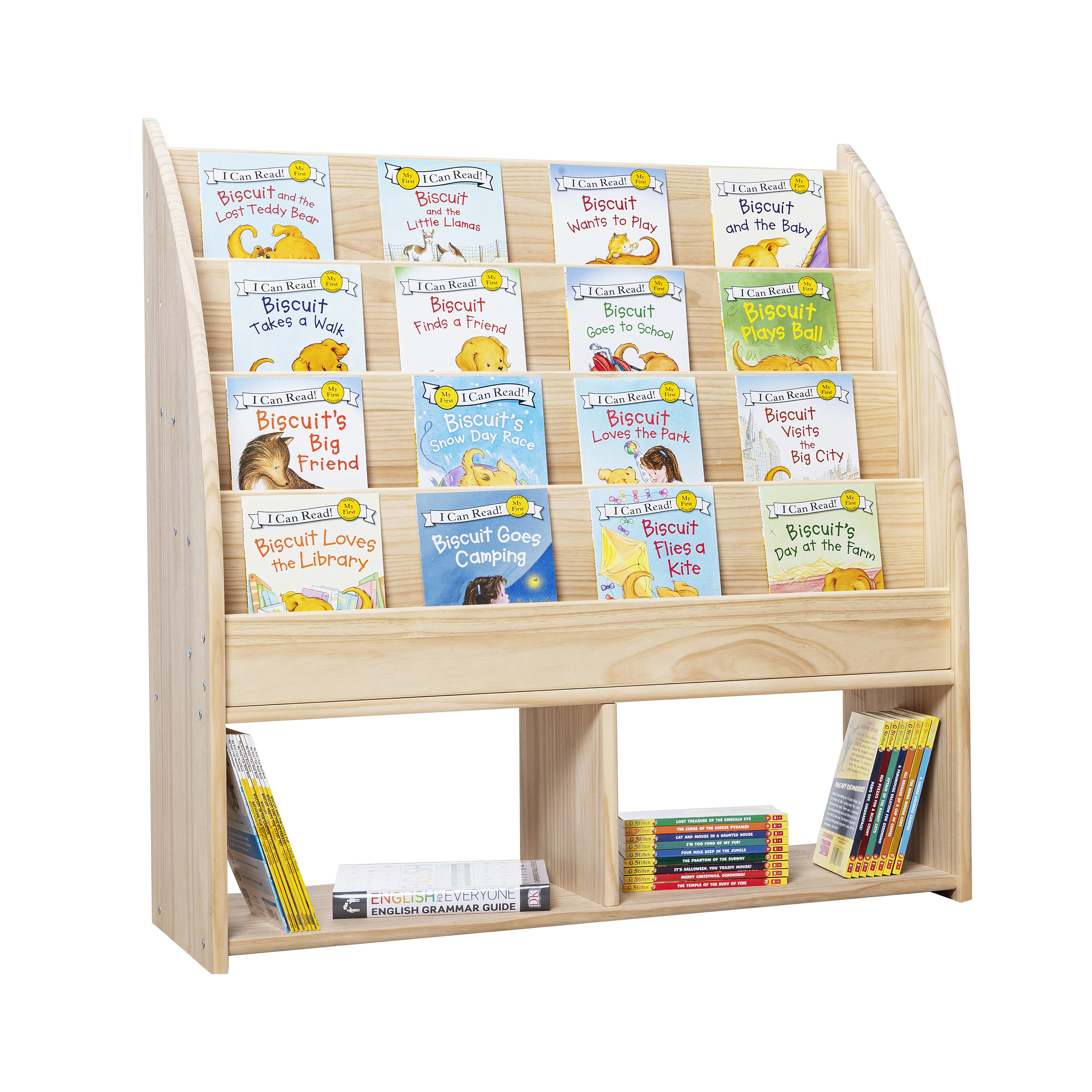 Acquista Scaffale per scaffali Scaffale per libri multistrato Scaffale per  libri mobile per la casa con ruote Carrello per riporre snack per  giocattoli