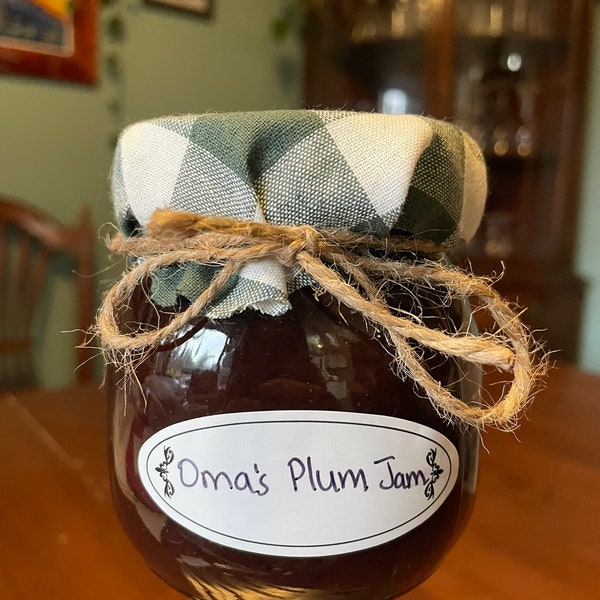 Oma's Plum Jam