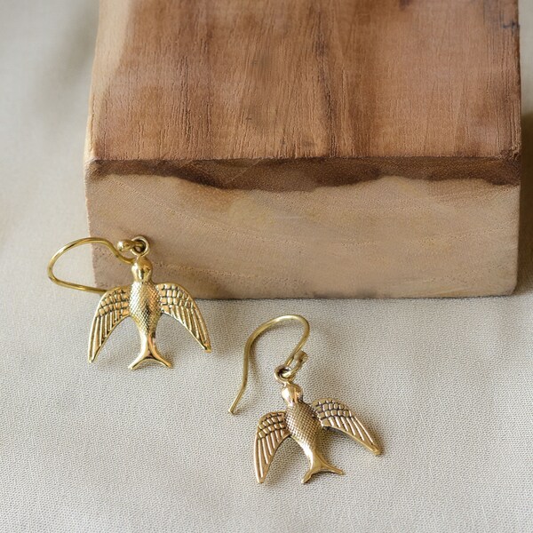 Isola Bird Hoop Earrings