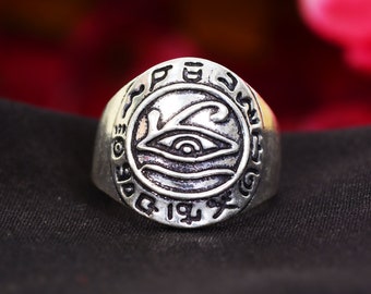 Evil Eye Ring - Women's and Men Evil Eye gold jewelry - Evil Eye Protection Ring - Good Luck Ring - Evil Eye Gifts