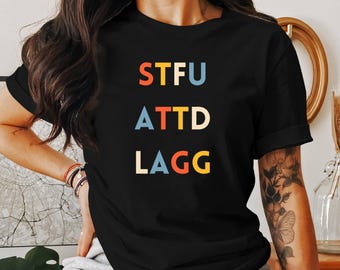 Chemise STFUATTDLAGG – Chemise Smut Lovers, cadeau pour elle, chemise Smut Books Romance Lover, chemise de lecteur épicée, livre sale