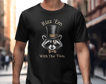 Rizz 'Em With The 'Tism - Chemise neurodivergente drôle pour autisme