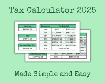Income tax calculator 2025 | *Estimator*