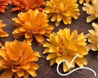 Paper Marigolds