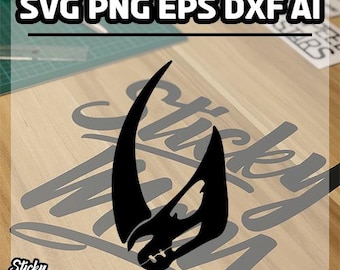 The Mandalorian "Mudhorn" Insignia SVG, EPS, DXF Files and More!