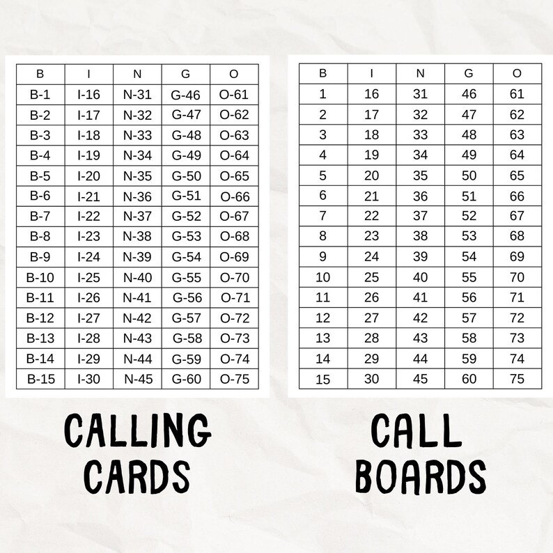 Christmas Bingo, 300 Christmas Bingo Cards, 1-2 or 4 per Page ...