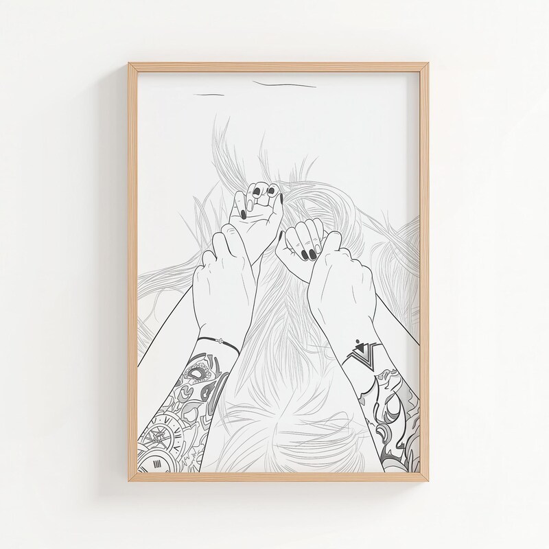 Submissive Drawings Art - Etsy