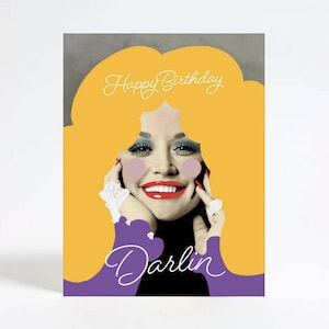 Happy Birthday, Darlin! Dolly Parton Birthday Card